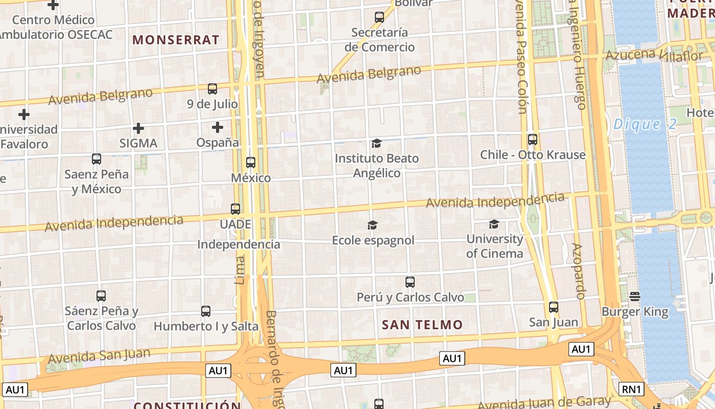 map